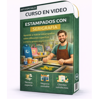 Estampados con Serigrafía - Video Curso