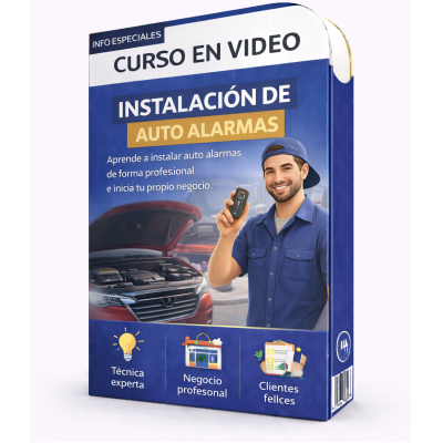 Instalación de Auto Alarmas - Video Curso