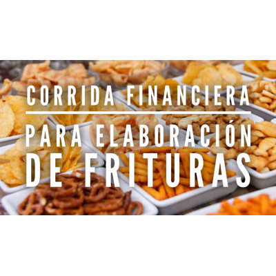 Corrida Financiera para Elaboracion de Frituras