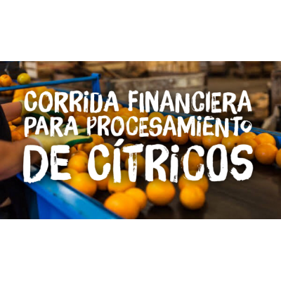Corrida Financiera para Procesamiento de Citricos