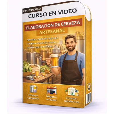 Elaboración de Cerveza Artesanal - Video Curso